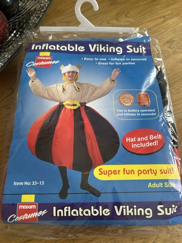 Inflatable viking costume - inflatable,