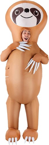 Giant inflatable sloth costume - inflatable,