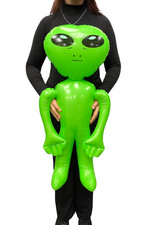 Large Green Aliens Inflatable