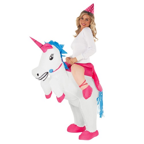 Unicorn inflatable ride - unicorn,
