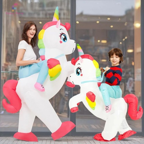 Unicorn inflatable ride - inflatable,