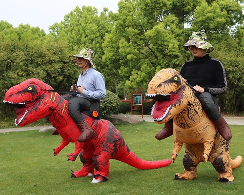 Rex inflatable costume - costume, adult