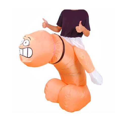 Adult inflatable ride - inflatable, willy