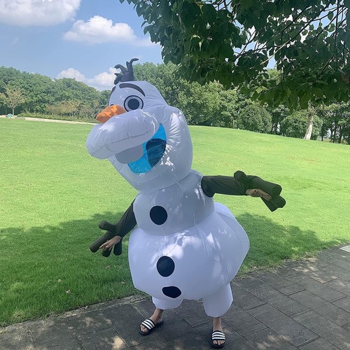 Olaf costume inflatable - uk-olaf,